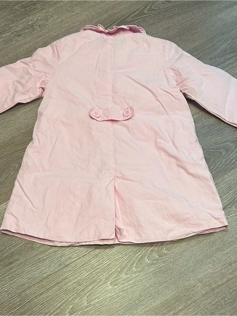 The Children’s Place Pink Ruffle-Trim Kids Jacket